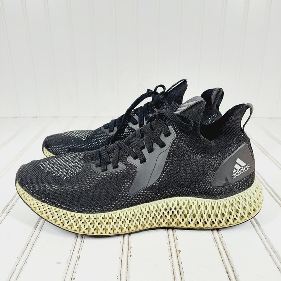 adidas Other - adidas AlphaEdge 4D Reflective Men's Black Athleisure Running Sneakers I713
